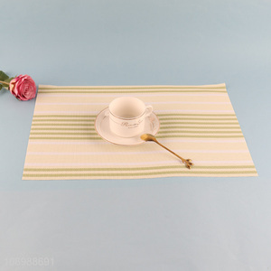 Yiwu market home restaurant tabletop decoration textilene place mat