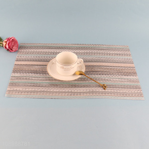 Hot items rectangle textilene dinner mat place mat for home restaurant