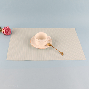 Good quality tabletop decoration anti-slip textilene dinner mat place mat