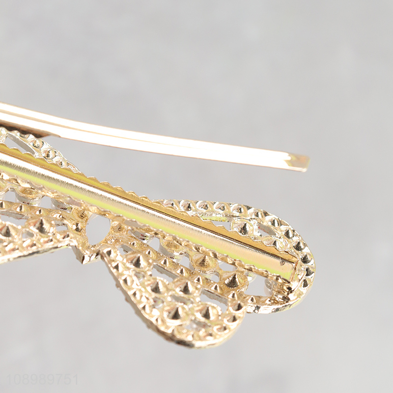 China supplier girls diamond-encrusted hairpin fashionable hair accessories