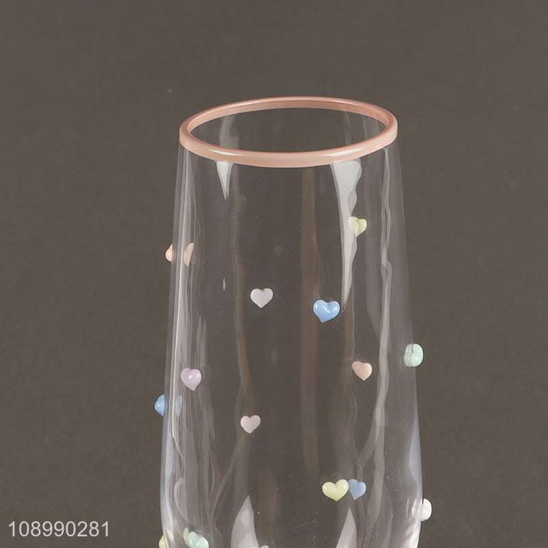 Hot Selling Glass Champagne Flutes Stemmed Champagne Wine Glasses