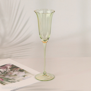 Hot Selling Lead Free Glass Champagne Flutes Champagne Wine Glasses