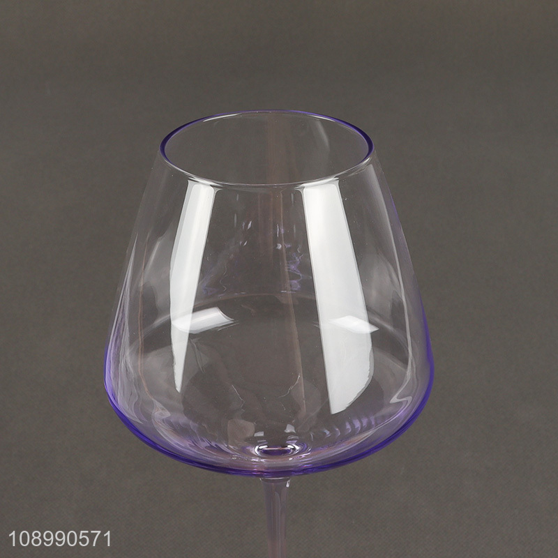 China Imports Colored Corktail Whiskey Glasses Stemmed Wine Glasses