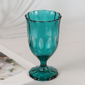 Hot Selling Colored Wine Glasses Corktail Champagne Martini Glasses