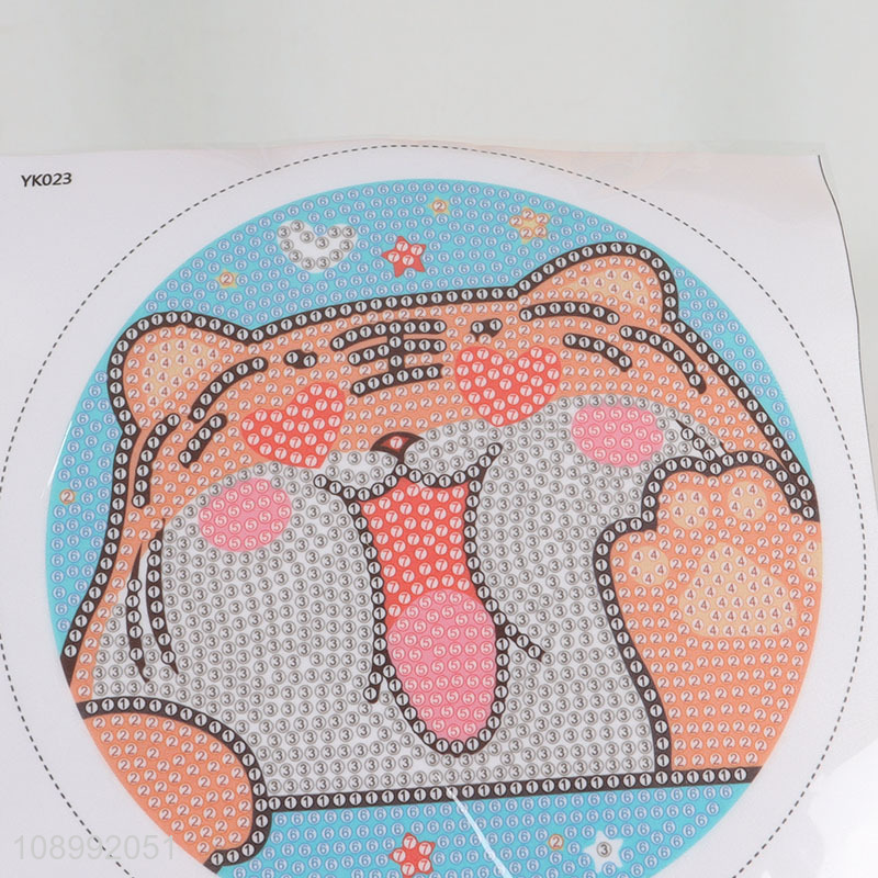 New Product Cartoon Animal DIY Diamond Painting Kit for Beginners