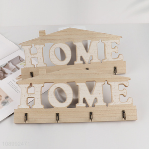 Low price home word wooden hanging ornaments for decoration