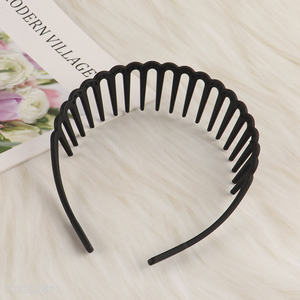 Most popular black women hair accessories hair hoop for sale