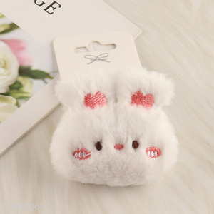 Top sale cartoon rabbit kids girls hair rope hair ring