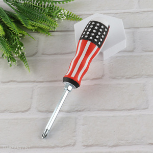 China supplier professional hand tool American flag hex screwdriver