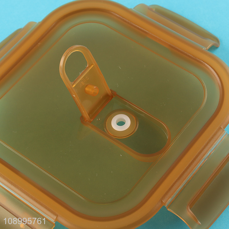 Hot sale square heat-resistant glass food container preservation box