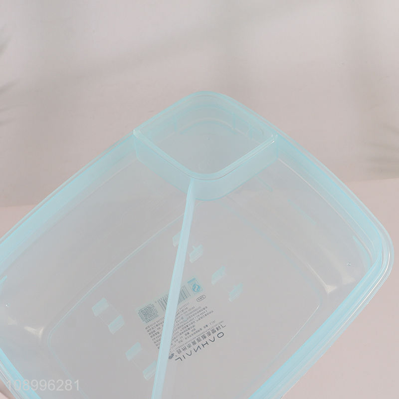 Good Quality 1.24L Multipurpose Plastic Food Container Meal Prep Container with Spoon & Fork