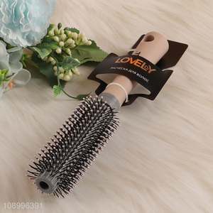 New Arrival Hair Dough Quiff Roller Round Brush for Blow Drying