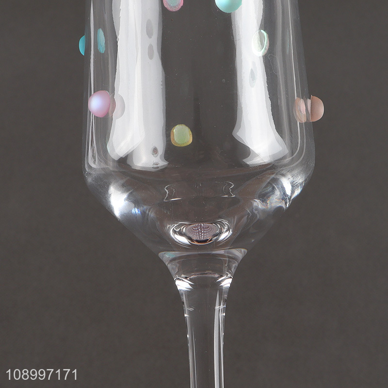 Good Quality Colored Long Stemmed Glass Champagne Flutes Champagne Glasses