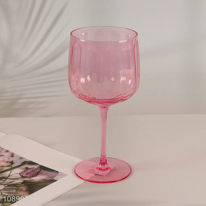 Wholesale Colored Long Stem Wine Glasses Lead Free Champagne Glasses