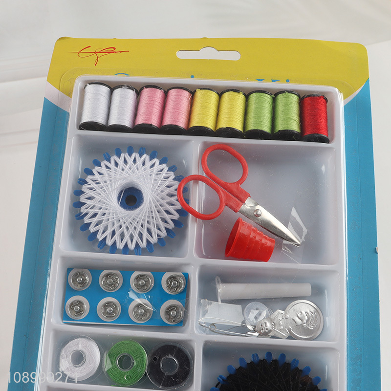 High Quality Home Sewing Kit Sewing Supplies with Scissors, Buttons & Tape Measure