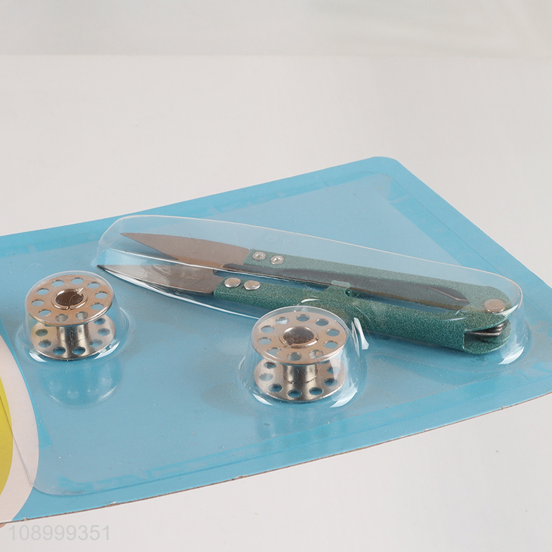 Online Wholesale Home Sewing Kit with 2 Sewing Thimbles & Scissors