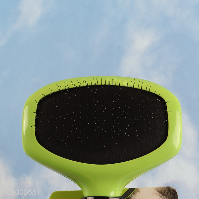 Good quality professional pet grooming tool air cushion pet hair comb