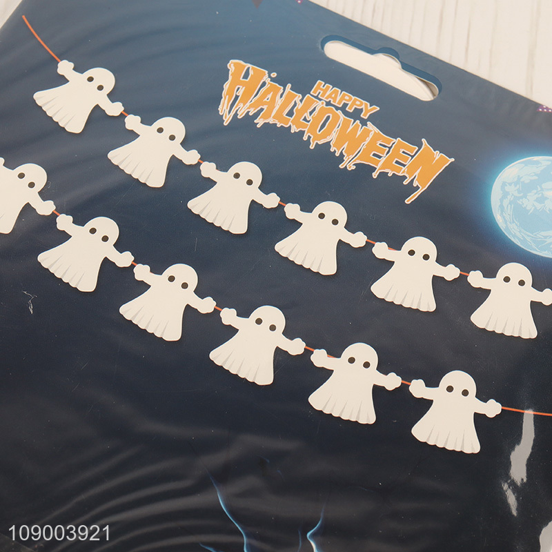 Online Wholesale Halloween Ghost Banner Bunting for Home Garden Decor