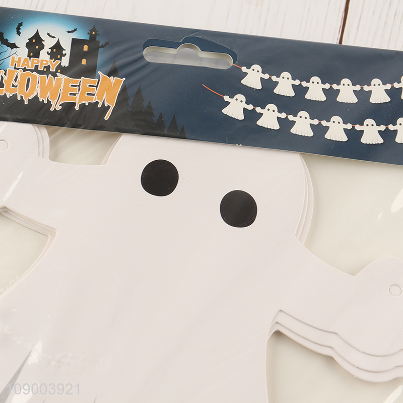 Online Wholesale Halloween Ghost Banner Bunting for Home Garden Decor