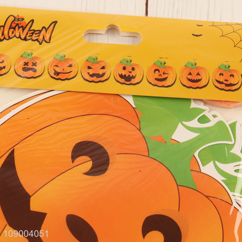 Hot Selling Halloween Pumpkin Banner Bunting for Halloween Party Decor