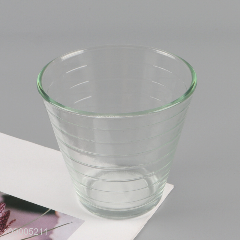 New arrival 3pcs home glass drinkware glass cup glass water jug set