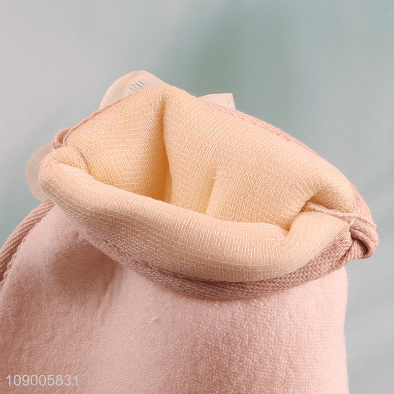 Factory supply soft exfoliating bath gloves for bath supplies