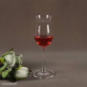 Yiwu market glass clear goblet red wine glasses champagne glasses for sale