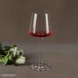 Hot selling clear unbreakable glass red wine glasses champagne glasses