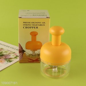 New Product Manual Vegetable Chopper Manual Onion Garlic Cutter for Kitchen