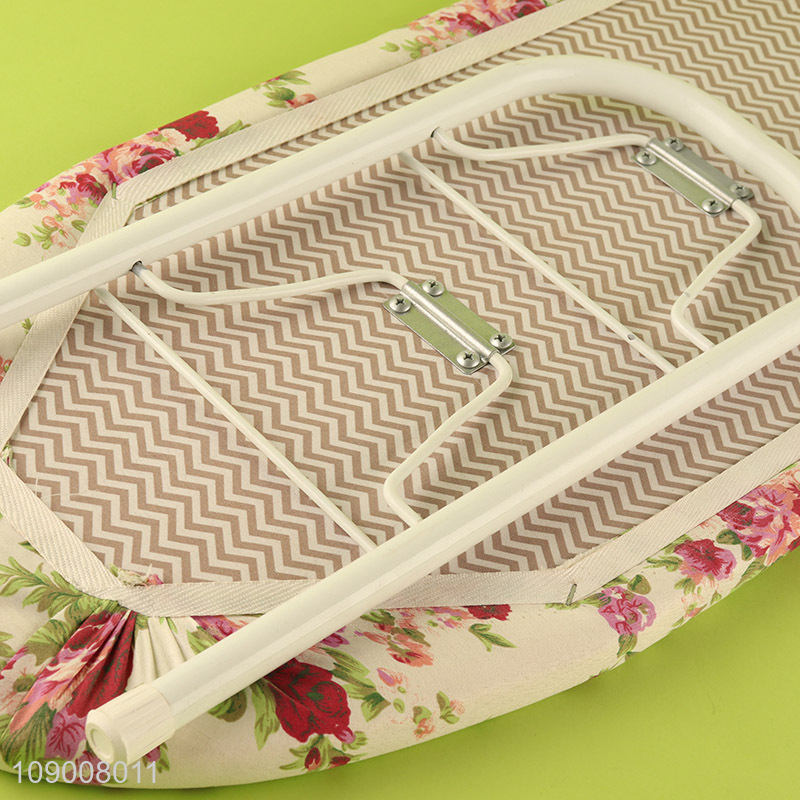 Good Quality Folding Tabletop Ironing Board with Floral Print Padding