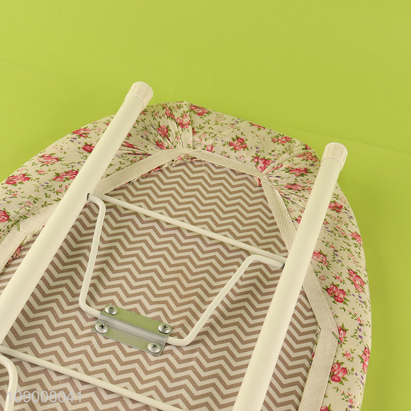 Wholesale Folding Tabletop Ironing Board with Floral Print Padding & Iron Rest