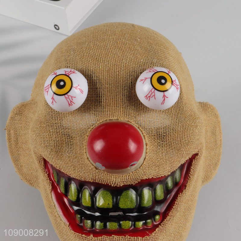 Factory price natural clown horror mask Halloween party cosplay mask