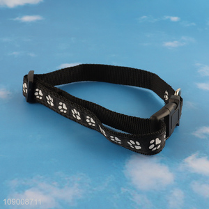 Online Wholesale Paw Print <em>Dog</em> <em>Collar</em> with Quick-Rlease Buckle