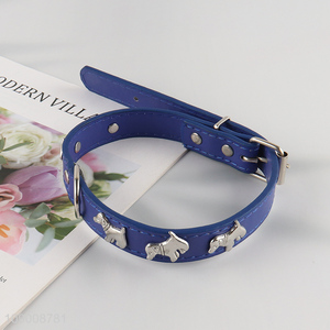 New Product Adjustable Heavy Duty Pu Leather <em>Dog</em> <em>Collar</em> Pet <em>Collar</em>