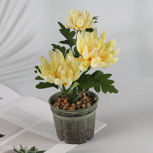 Popular products natural fake flower artificial potted plants for sale