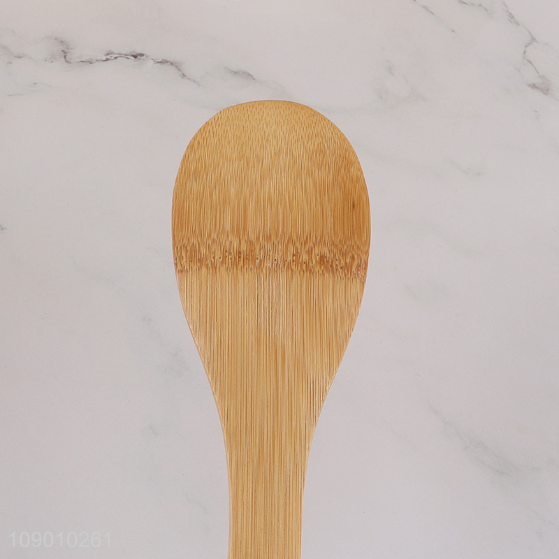 Hot selling kitchen utensils bamboo cooking spatula for home restaurant