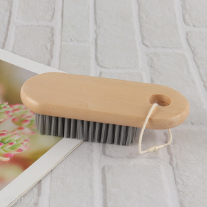 China Imports Wooden Scrubbing Brush for Clothes Floor Cleaning