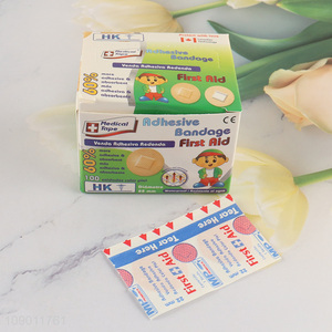 New Product 100 Count Adhesive Spot Bandages Waterproof Sterile Bandages