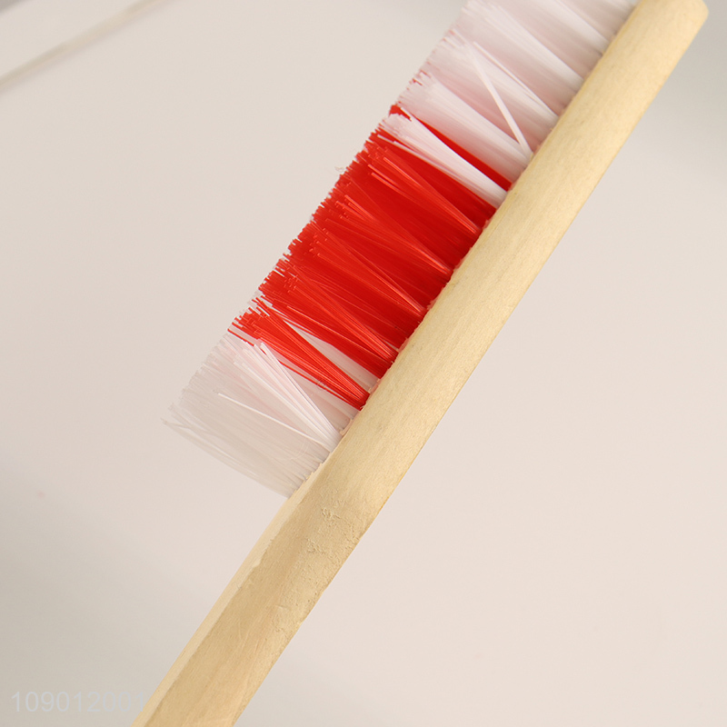 Wholesale Household Shoe Cleaning Brush Laundry Brush with Wooden Handle