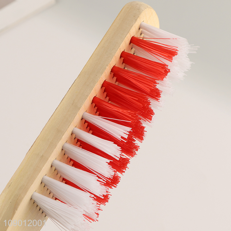 Wholesale Household Shoe Cleaning Brush Laundry Brush with Wooden Handle