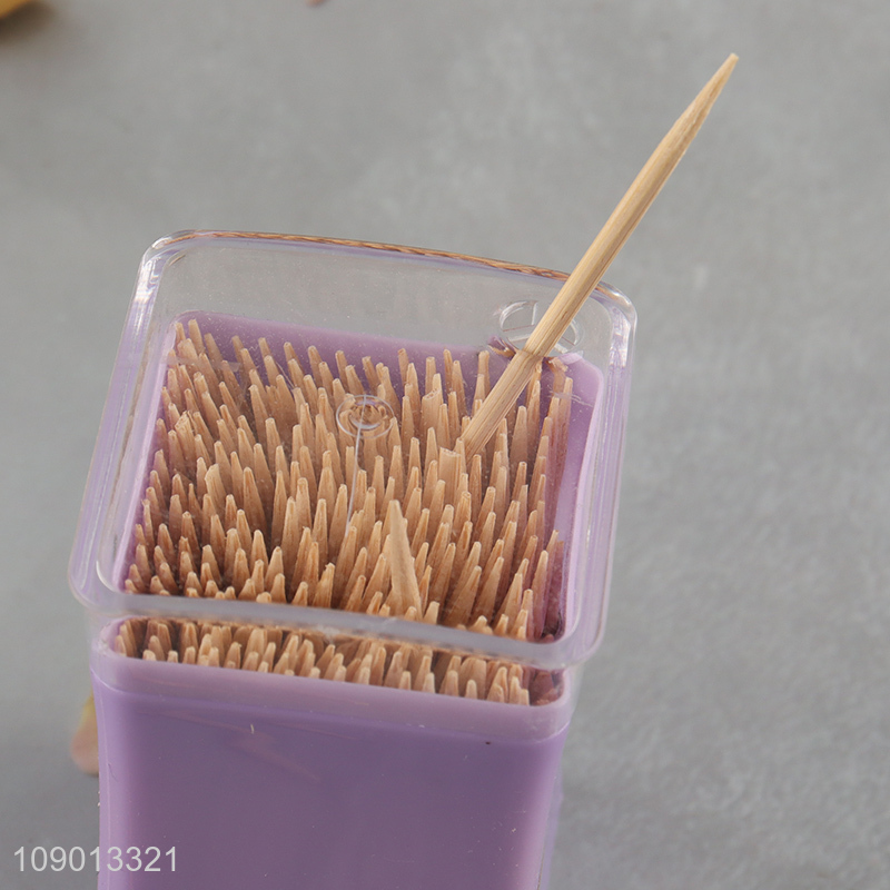 New Arrival Disposable Bamboo Toothpicks Bamboo Food Picks Wholesale