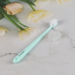 Good quality adult soft bristle sensitive teeth oral care toothbrush