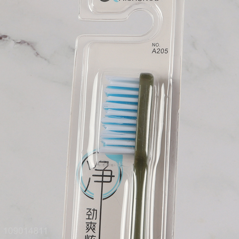 Popular products adult sensitive teeth oral care soft bristle toothbrush