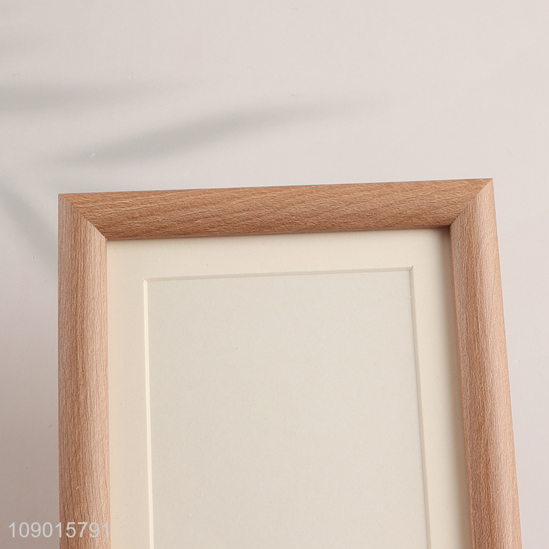 Low price home decor rectangle solid wood photo frame picture frame for sale