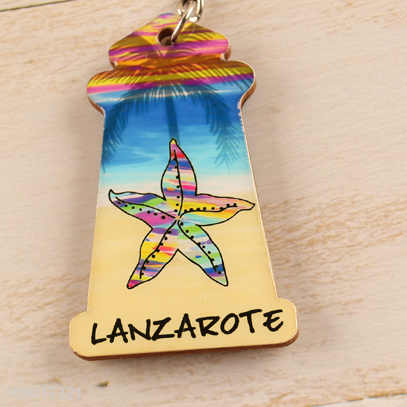 New Arrival Keychain Lanzarote Souvenir Key Chain Souvenir Key Ring