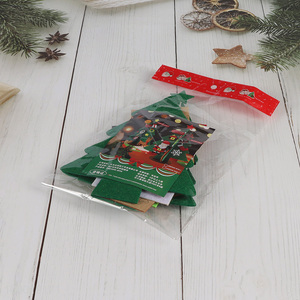 China wholesale Christmas decoration non-woven fabric tabletop ornaments