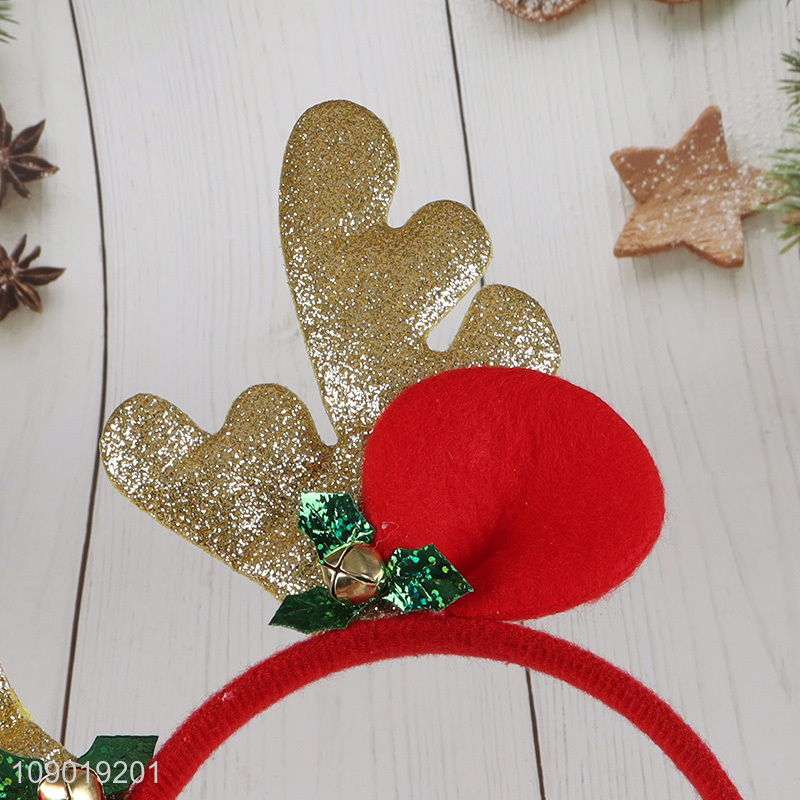 New arrival Christmas party supplies Christmas hair hoop hair accessories