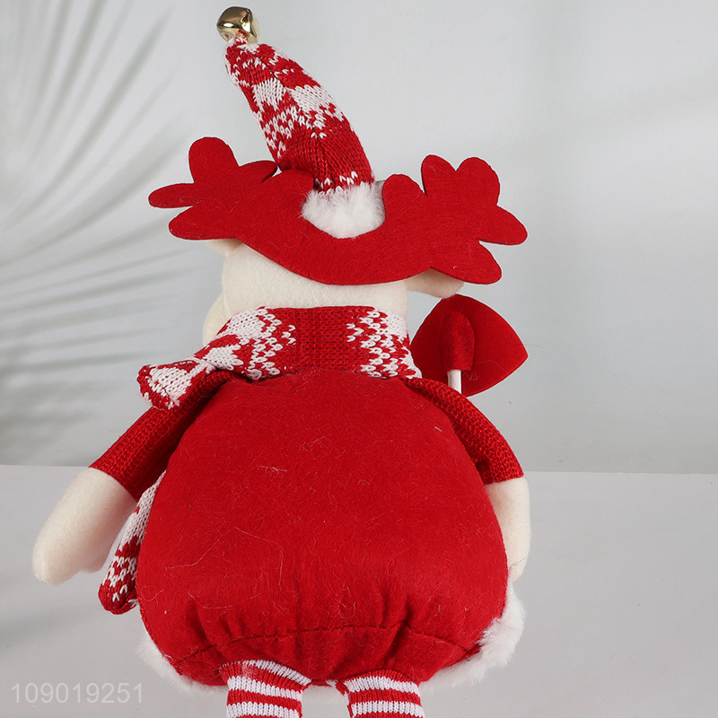 Top selling Christmas telescopic doll Christmas decoration wholesale