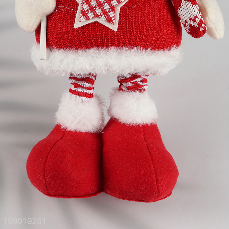 Top selling Christmas telescopic doll Christmas decoration wholesale