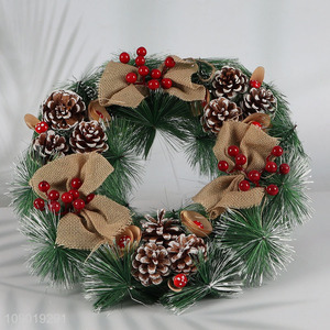 Hot products Christmas decoration home Christmas wreath garlands for sale